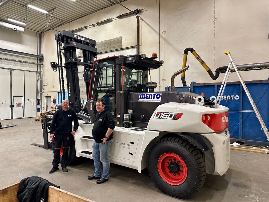 Ny Bobcat D160S-9 til Mento AS