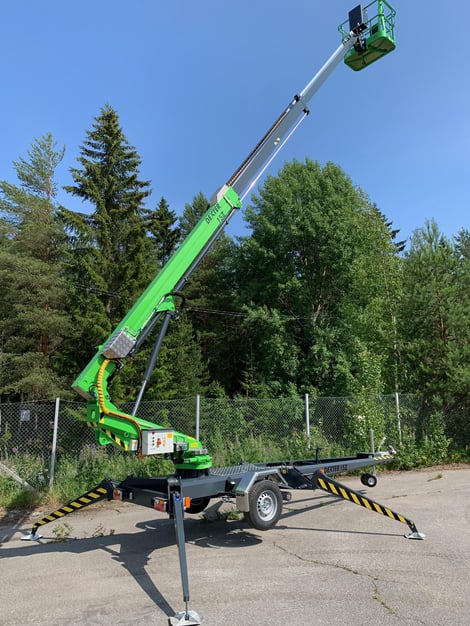 Dexter 15Z, 15 meter tilhengerlift