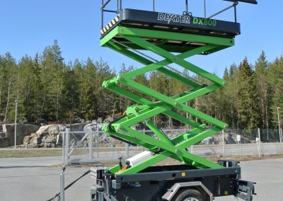 Dexter DX800 Solar, 8 meter tilhengerlift
